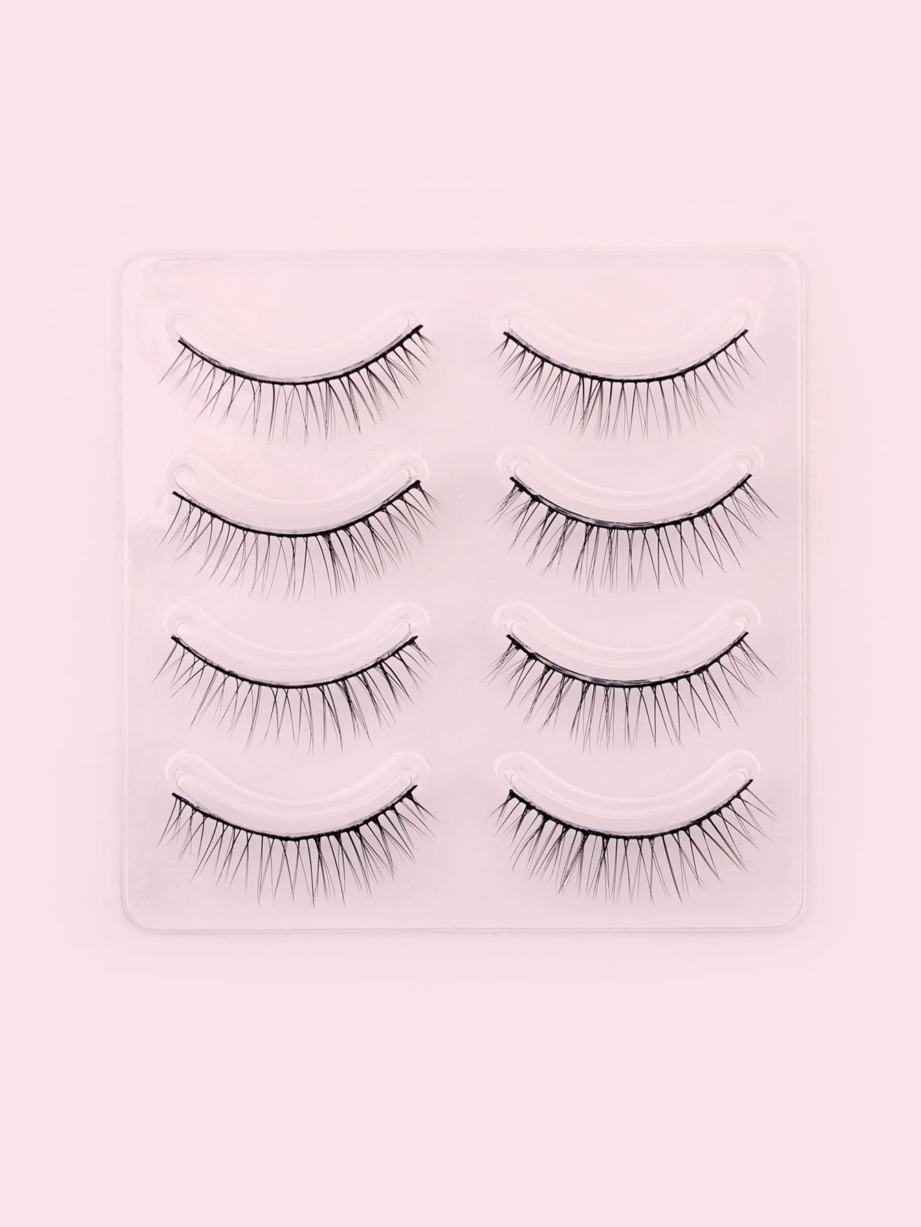 5 Pairs Natural Manga Soft Eyelashes Full Strip Lashes Manga Lashes Daily Dating Makeup