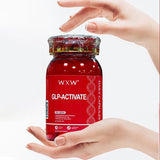 WXW GLP-1 Supplement, GLP Activate, GLP1 Supplements Naturally Support with Akkermansia Probiotic, Lactobacillus GG for Metabolism Gut Health, 30 Capsules