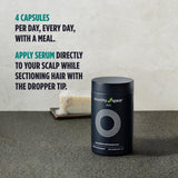 Men's Hair Growth Supplements, Clinically Tested for Visibly Thicker Hair and Scalp Coverage, Dermatologist Recommended - 1 Month Supply