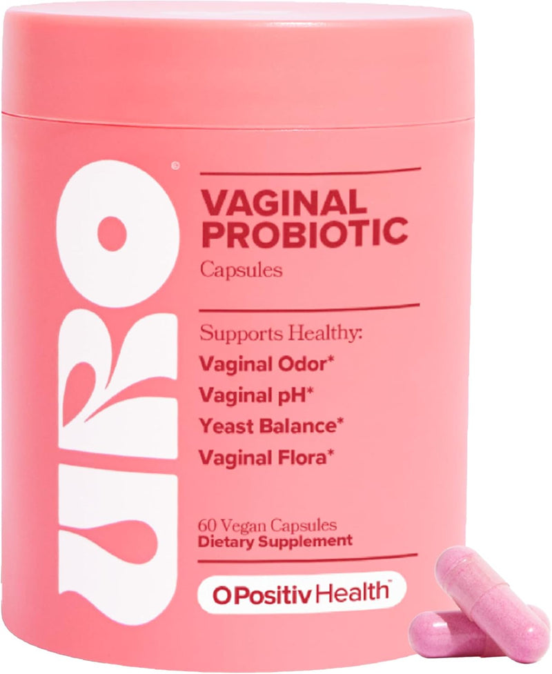 Vaginal Probiotics for Women pH Balance with Prebiotics & Lactobacillus Probiotic Blend - Women's Vaginal Health Supplement - Promote Healthy Vaginal Odor & Vaginal Flora, 60 Count (Pack of 1)