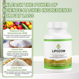 Lipo-zem Capsules, Supplement for Energy, Vitality and Wellness Support, 100% Natural, Vegan Non-GMO, Gluten-Free, Magnesium, Calcium and Sodium BHB